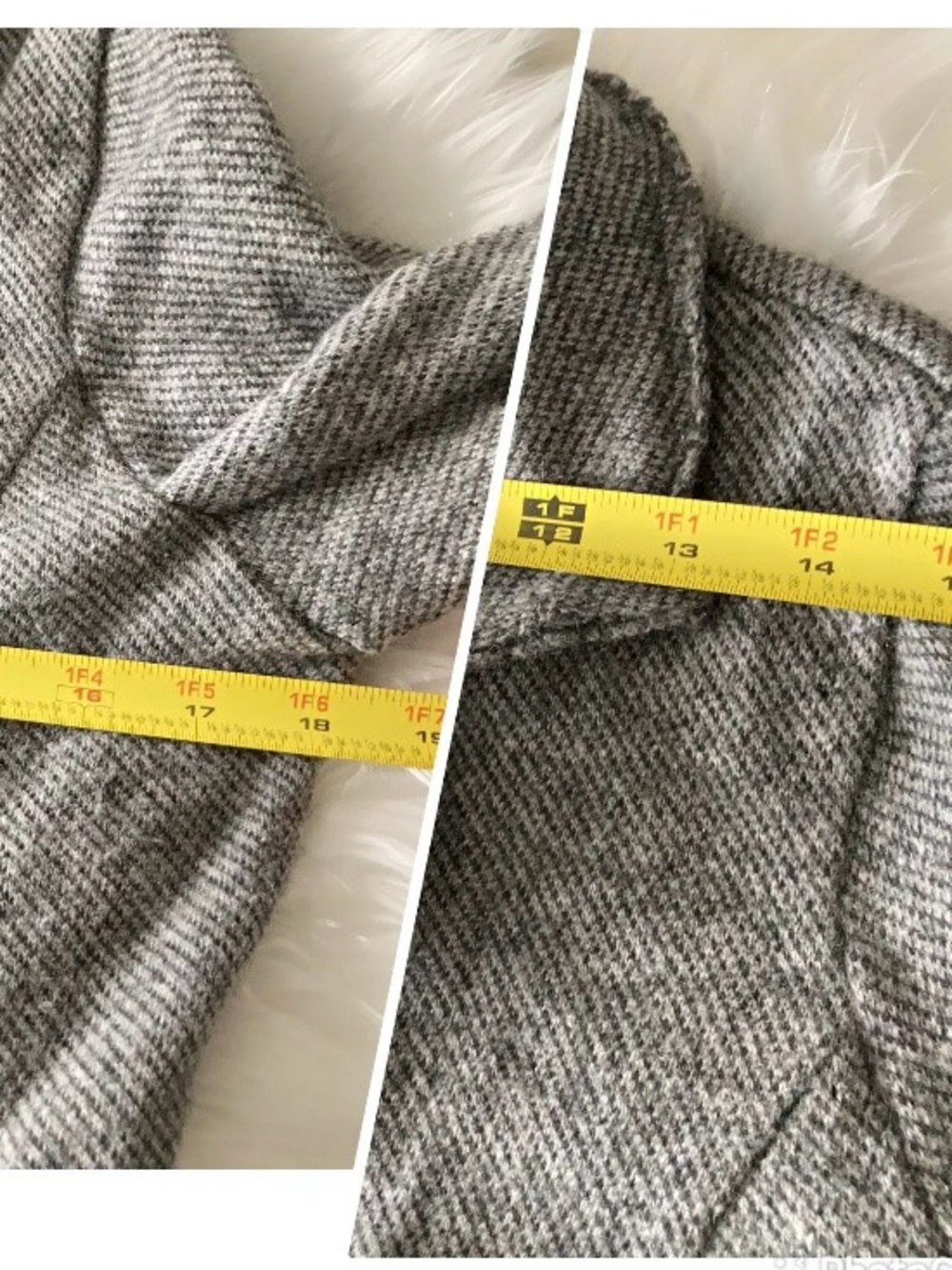 Free People Long Gray Duster Coat - Picture 9 of 11
